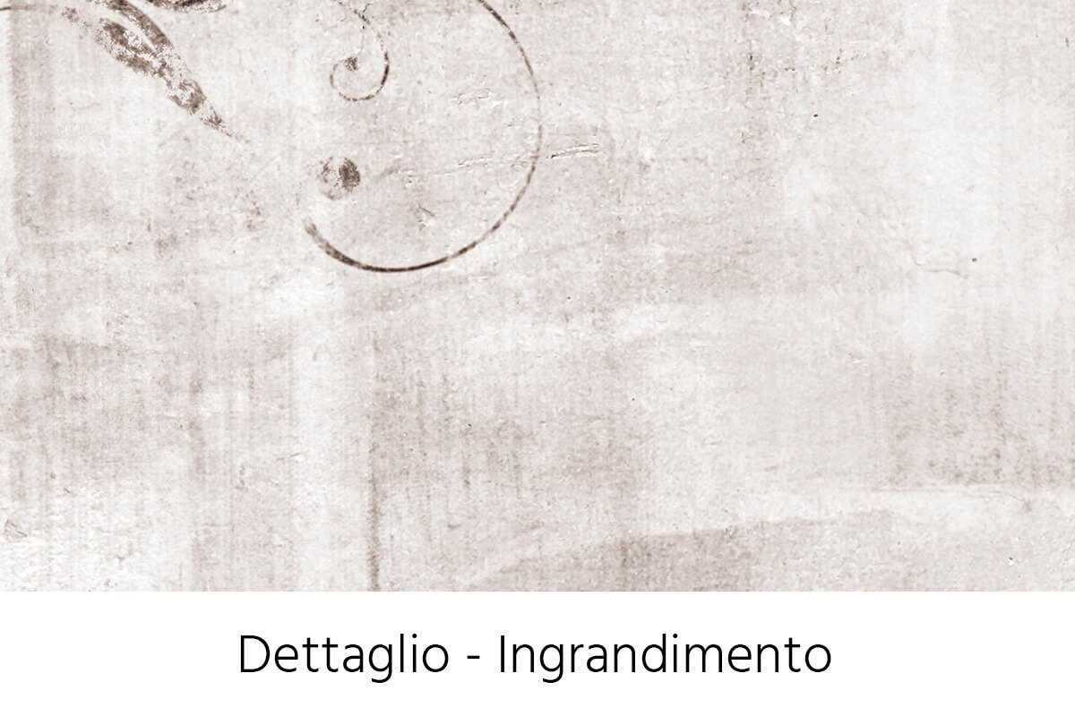 ingrandimento anodine versione seppia carta d'arredo