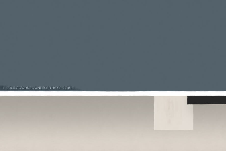 paint colore blu