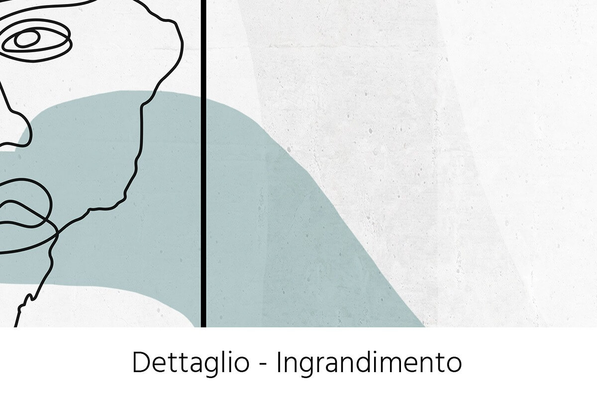 ingrandimento faces versione cold carta d'arredo
